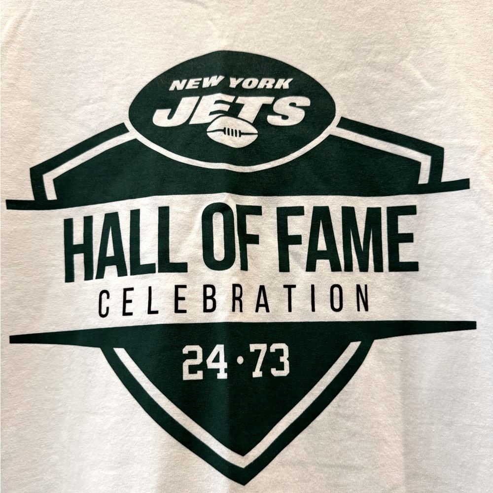 NFL: New York Jets Hall of Fame Celebration T-Shirt size XL - Picture 2 of 4